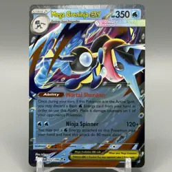Mega Greninja ex 22/86 Double Rare Pokemon Chaos Rising NM - Image 1