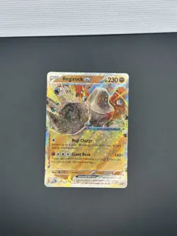Regirock EX 107/217 - Double Rare - Ascended Heroes - Pokemon - English - NM - Image 1