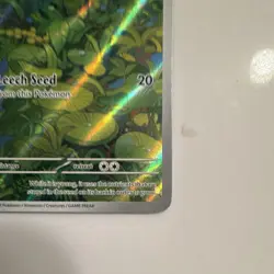 Pokemon TCG Bulbasaur 166/165 Scarlet & Violet 151 Illustration Rare Holo - Image 5