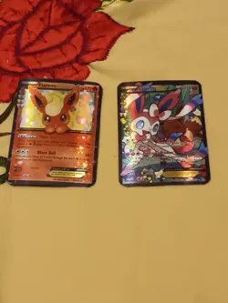 2 Pokemon Fan art cards - Image 1