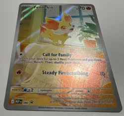 Pokemon TCG Chaos Rising BSP Promo - Fennekin - Full Art Holo - MEP 080 - NM - Image 4
