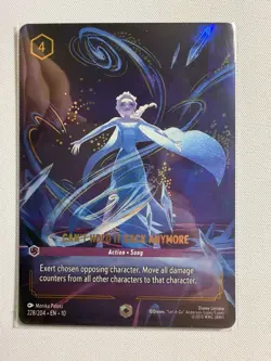 Disney Lorcana Can't Hold It Back Anymore Enchanted 228/204 Whispers In The Well - Image 1