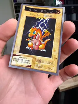YU-GI-OH! Card Baby Dragon No.28 Shueisha Made In Japan Bandai - Image 4