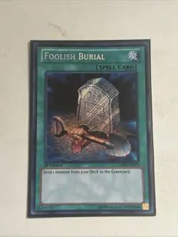 Foolish Burial LCJW-EN070 Yu-Gi-Oh Legendary Collection 4: Joey's World-1st... - Image 1
