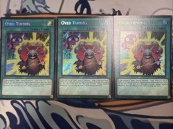 Yugioh Over Tuning Secret Rare BLGG-EN034 x3 - Image 1