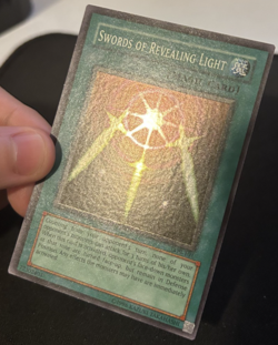 Swords of Revealing Light LOB-101 (NM) Super Rare Unlimited - Image 3