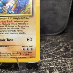 SEALED Pokemon TCG Machamp 8/102 Deck Exclusives 1st Edition Holo Rare 1999 - Image 3