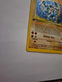 Machamp Base Set 8/102 1st Edition Holo Rare Pokemon TCG (R) - Image 3
