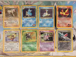 Vintage Pokemon Card Lot WOTC Holo Base Jungle Gym Rocket Moltres Mr Mime Etc - Image 2