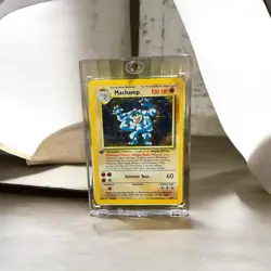 Pokemon TCG Machamp Holo 1st Edition Base Set #8/102 Holo Rare - Image 1
