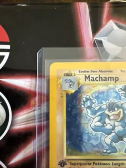Pokemon TCG Machamp Holo 1st Edition Base Set #8/102 Holo Rare - Image 2
