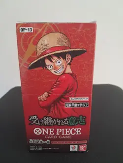 (JP) One Piece Card Game: OP-13 Booster Box – Carrying on His Will - Image 1