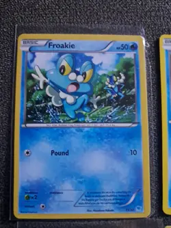 Pokemon TCG Froakie, Frogadier, And Greninja 9 Card Lot - Image 2