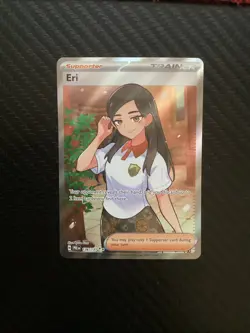 Eri 136/131 Prismatic Evolutions Holo Ultra Rare Pokemon Card TCG English NM - Image 1