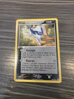 NM / MINT! Absol 18/110 Holon Phantoms - Pokemon Cards - Image 1