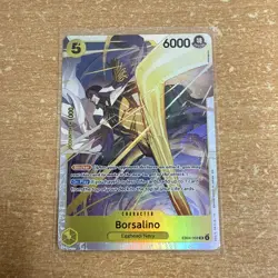 Bandai One Piece Card Game Borsalino EB04-058 SR Foil Special EN - Image 1