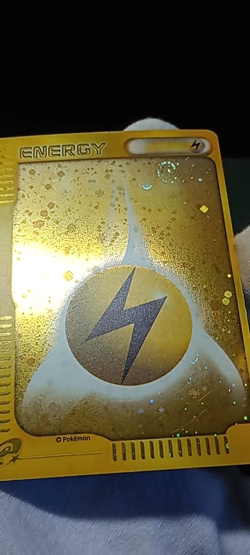 Mcdonald's e Promo Lightning Energy Holo Rare Japanese Pokemon Card Swirls MP - Image 2