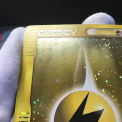 Mcdonald's e Promo Lightning Energy Holo Rare Japanese Pokemon Card Swirls MP - Image 3