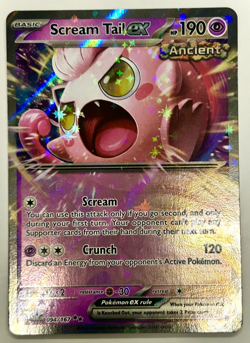 Scream Tail EX 094/167 S&V Twilight Masquerade TWM Holo Double Rare Pokemon Card - Image 1
