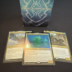 Wizards of the Coast MTG Commander Phantom Premonition 100-Card Blue/White Deck - Image 1