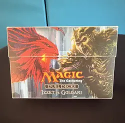 Wizards of the Coast MTG Duel Decks Izzet vs. Golgari Card Lot w/ Boxes - Image 1
