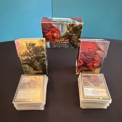Wizards of the Coast MTG Duel Decks Izzet vs. Golgari Card Lot w/ Boxes - Image 2