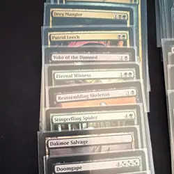Wizards of the Coast MTG Duel Decks Izzet vs. Golgari Card Lot w/ Boxes - Image 4