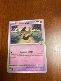 Hop’s Phantump 095/217 Ascended Heroes Regular Pokemon TCG Card - Image 1