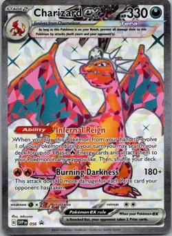 Charizard ex Promo SV: Scarlet & Violet Promo Cards 056 NM - Image 1