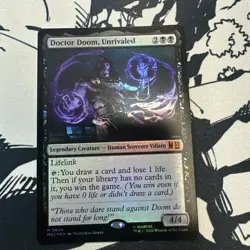 Wizards of the Coast Doctor Doom, Unrivaled Mythic Eng Foil Alt Art - Image 1