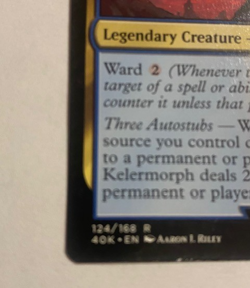 Ghyrson Starn, Kelermorph Universes Beyond: Warhammer 40000 Regular US - Image 5