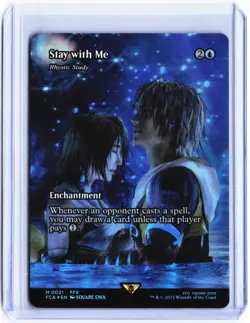 Stay with Me - Rhystic Study (Showcase) M FINAL FANTASY: Through the Ages 31 NM - Image 1