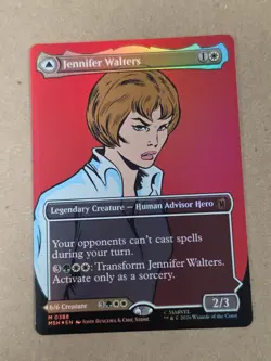 MTG Jennifer Walters Borderless Foil M 0388 Marvel Super Heroes MSH She-Hulk - Image 1