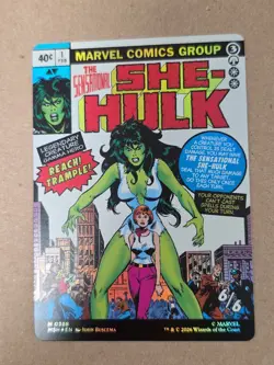 MTG Jennifer Walters Borderless Foil M 0388 Marvel Super Heroes MSH She-Hulk - Image 2