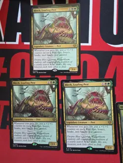 MTG Belch , Loafing Pest Rare Foil ×1 Rare Reg ×3 Full Playset Fast Free S&H! - Image 2