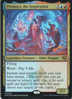 MTG: Secrets of Strixhaven: Foil Prismari, the Inspiration: LP Condition - Image 1