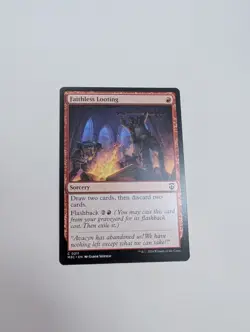 MTG - Faithless Looting - Commander: Modern Horizons 3 NM/M Condition - Image 1