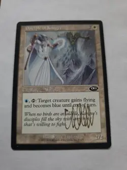 Disciple Of Kangee SIGNED By Wayne England Mtg Magic The Gathering - Image 1
