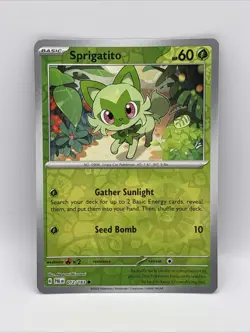 012/193 Sprigatito : Reverse Holo : Paldea Evolved Pokemon Trading Card Game - Image 1