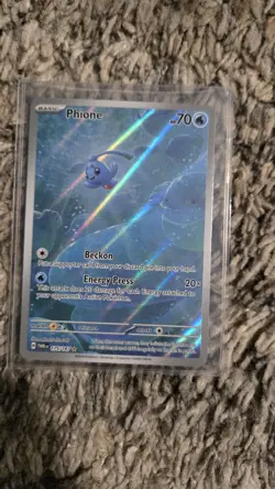 Pokemon TCG Phione #175/167 Twilight Masquerade Illustration Rare Full Art Holo - Image 1