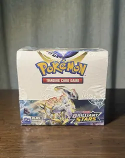 Pokemon Sword and Shield Brilliant Stars Booster Box - Sealed - Image 1