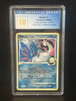 Milotic C 35/147 Supreme Victors Pokemon League Cross Holo CGC 10 Pristine - Image 1
