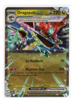 Dragapult ex - 073/131 Double Rare Holo SV: Prismatic Evolutions Pokemon NM - Image 1