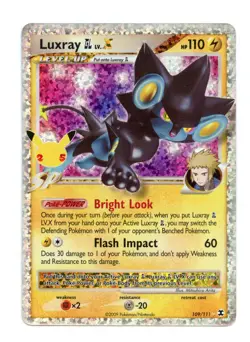 Luxray GL LV.X 109/111 Classic Collection Holo Celebrations Pokemon NM - Image 1
