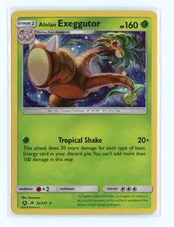 Alolan Exeggutor 2a/131 Promo Holo Alternate Art Promos Pokemon LP - Image 1