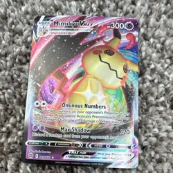 Pokemon TCG Mimikyu VMAX 069/172 Brilliant Stars Holo English 300 HP (2022) - Image 1