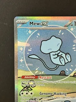 Mew Ex 232/091 Paldean Fates Special Illustration Rare Pokemon - Image 2