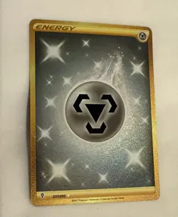 Pokemon- SWSH Evoloving Skies- Metal Energy 237/203 Secret Rare NM - Image 2