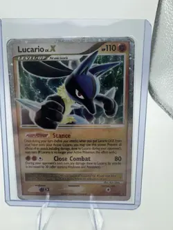 Lucario LV.X DP12 Pokemon Promos Promo Holo 110 HP Level-Up English 2007 - Image 1