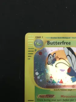 Butterfree 005/165 Expedition Base Set Holo Ultra Rare Pokemon TCG Nintendo MP - Image 3